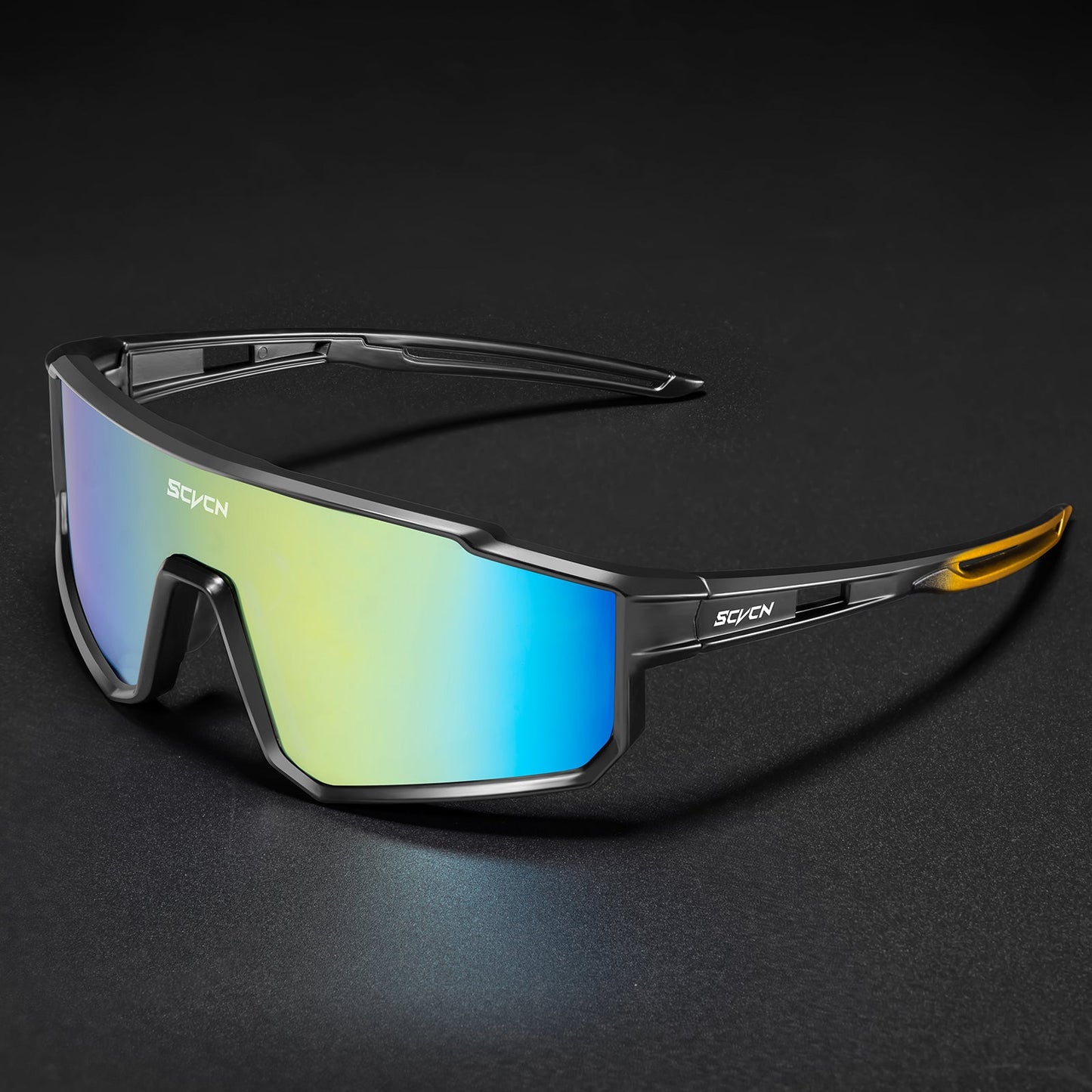 Óculos SCVCN Summer UV400 Kaivor - Preto/Prata