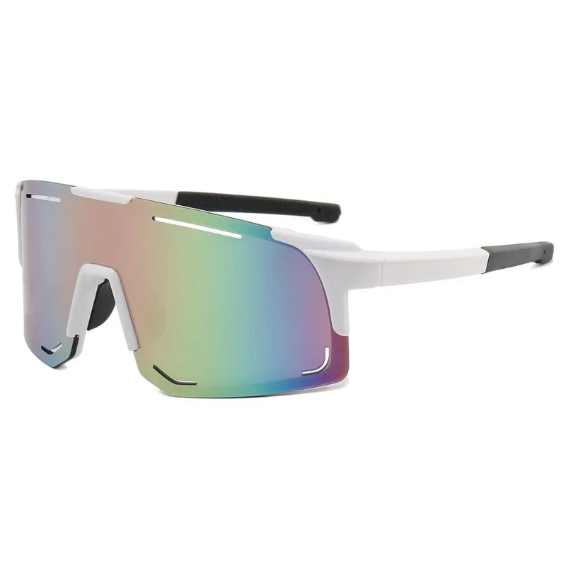 Óculos Ciclismo Polarizado UV400 Kaivor - Branco/Colorido