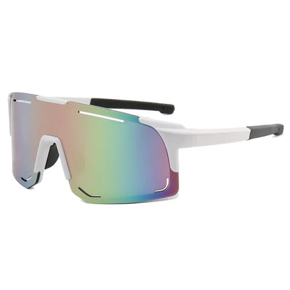 Óculos Ciclismo Polarizado UV400 Kaivor - Branco/Colorido