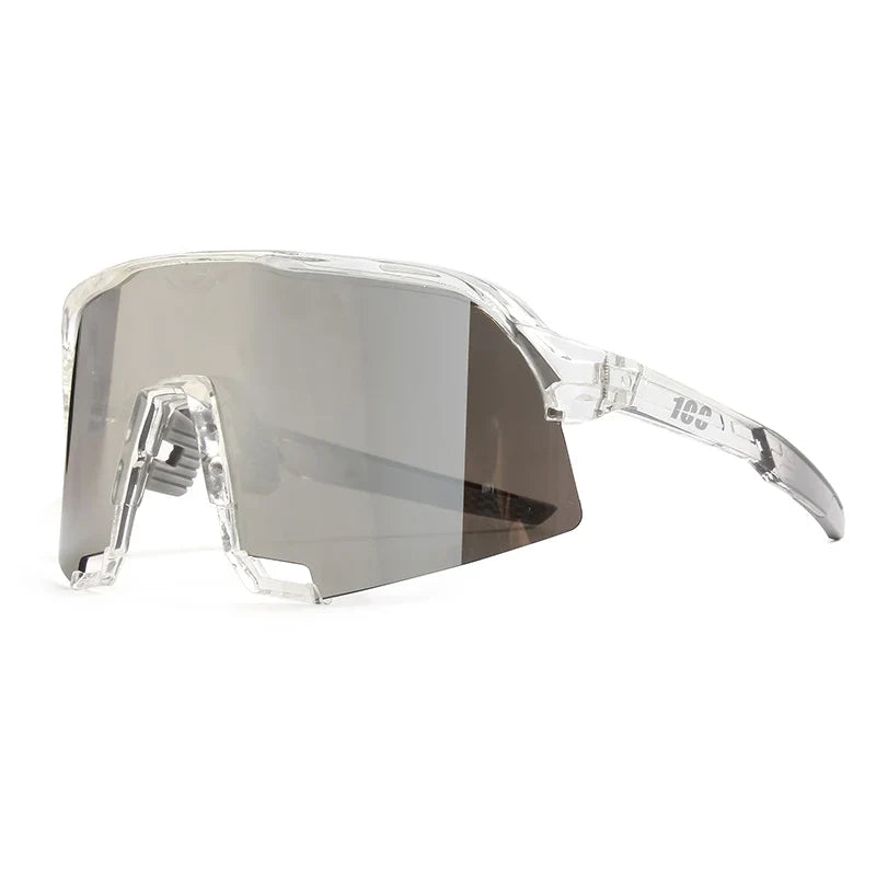 Óculos Esportivo Speed UV400 Kaivor - Transparente/Cinza