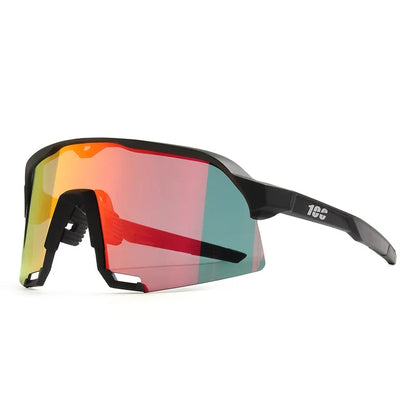 Óculos Esportivo Speed UV400 Kaivor - Preto/Vermelho