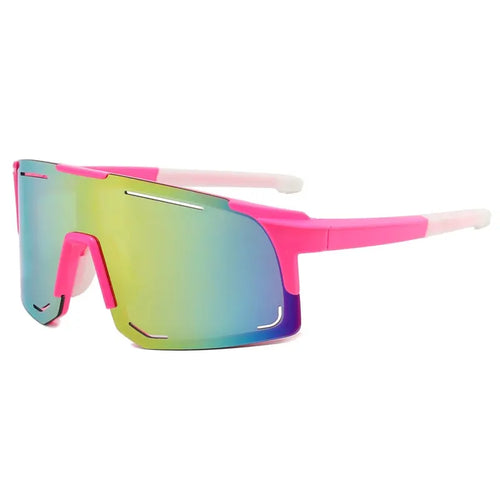 Óculos Ciclismo Polarizado UV400 Kaivor - Rosa/Colorido