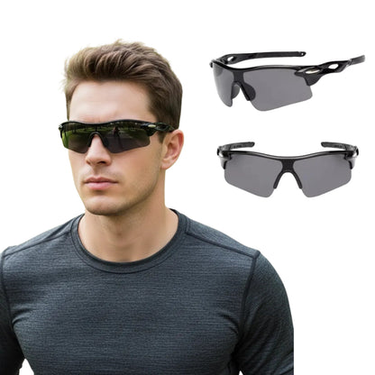 Óculos Esportivo Versatile UV400 Kaivor - Preto/Fumê