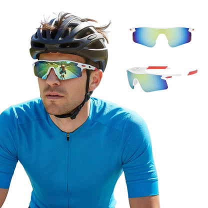 Óculos Esportivo Versatile UV400 Kaivor - Branco/Azul