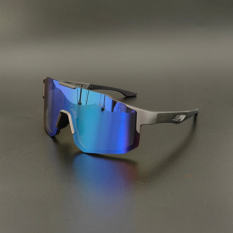 Óculos REVO Sem Aro UV400 Kaivor - Preto/Azul