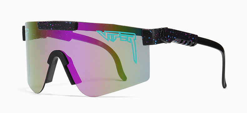 Óculos Esportivo Viper UV400 Kaivor - Preto/Roxo
