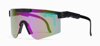 Óculos Esportivo Viper UV400 Kaivor - Preto/Roxo