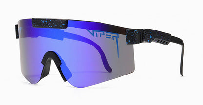 Óculos Esportivo Viper UV400 Kaivor - Preto/Azul