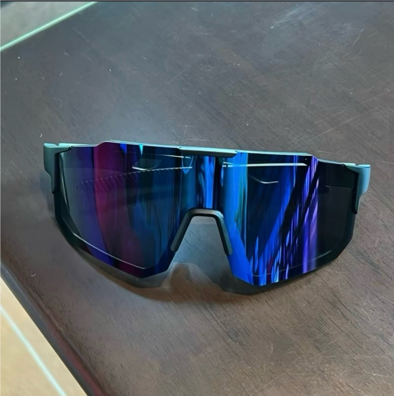 Óculos Ciclismo Para-brisa UV400 Kaivor - Preto/Azul