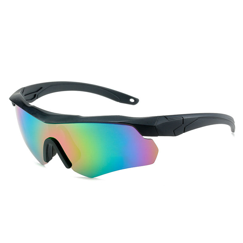 Óculos Esportivo Pesca Pro UV400 Kaivor - Preto/Colorido