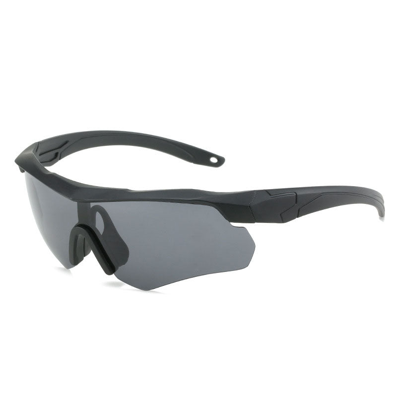 Óculos Esportivo Pesca UV400 Kaivor - Preto/Fumê