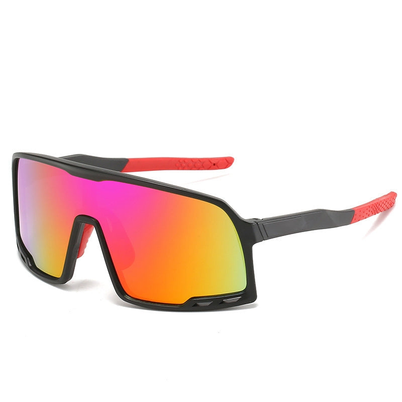 Óculos Esportivo Big Frame UV400 Kaivor - Preto/Vermelho