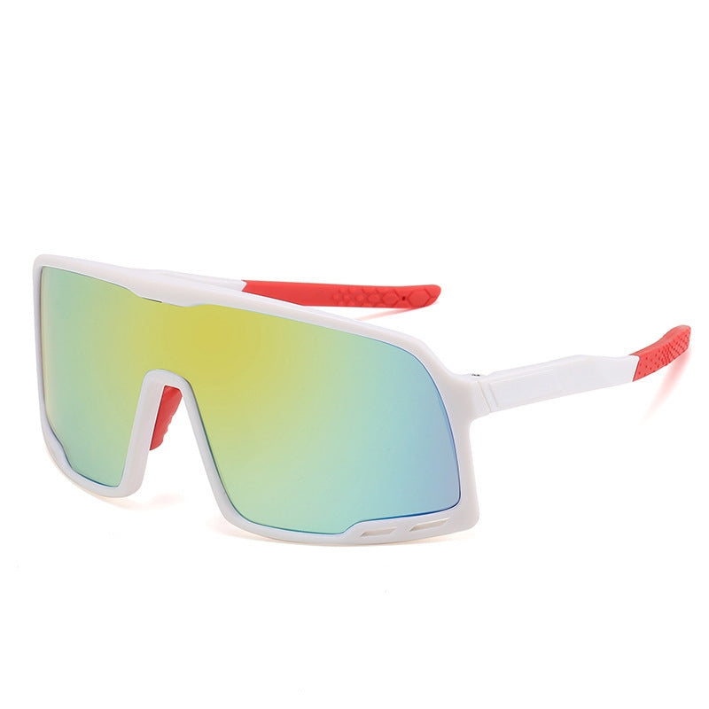 Óculos Esportivo Big Frame UV400 Kaivor - Branco/Vermelho
