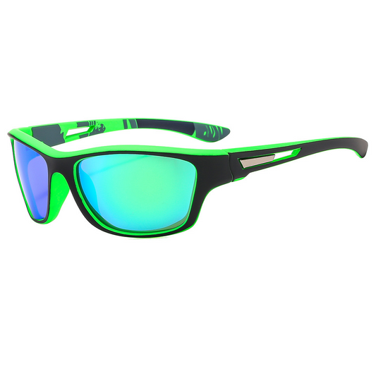 Óculos Polarizado Chain UV400 Kaivor - Preto/Verde