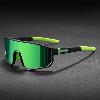 Óculos Esportivo Road UV400 Kaivor - Preto/Verde
