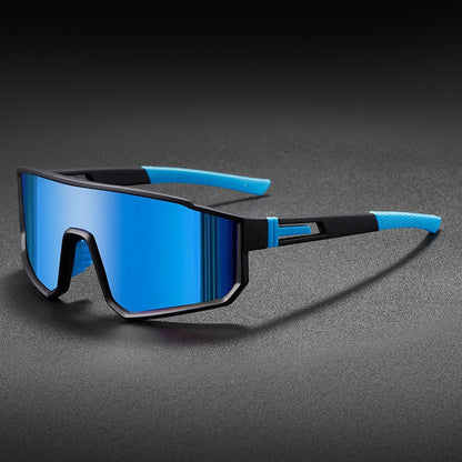 Óculos Esportivo Road UV400 Kaivor - Preto/Azul