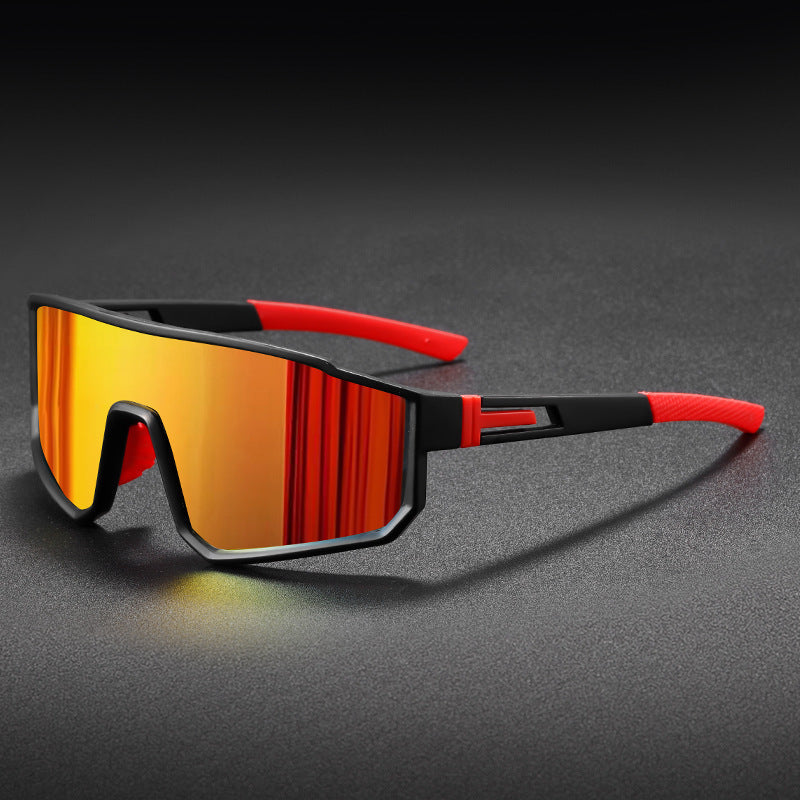 Óculos Esportivo Road UV400 Kaivor - Preto/Vermelho