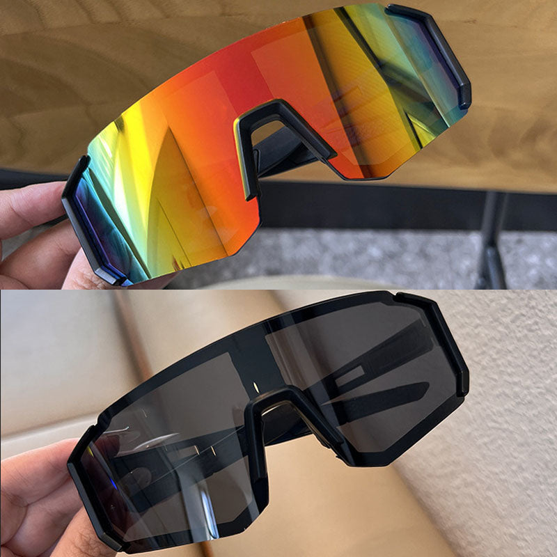 Kit 2 Óculos WindGuard Duo UV400 Kaivor - Kit Laranja + Fumê